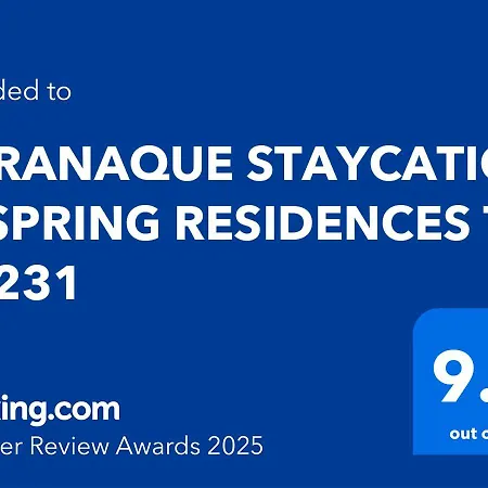 Paranaque Staycation At Spring Residences T3 U1231